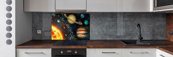 Cooker splashback Solar system