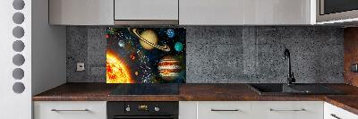 Cooker splashback Solar system