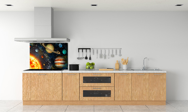 Cooker splashback Solar system