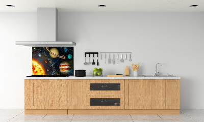 Cooker splashback Solar system