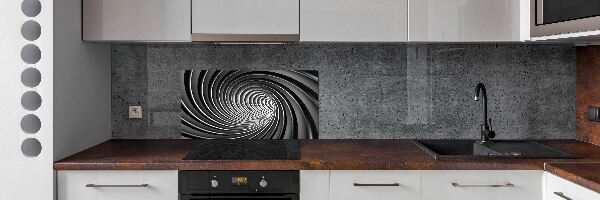 Kitchen splashback Abstraction vortex