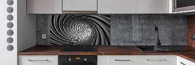 Kitchen splashback Abstraction vortex