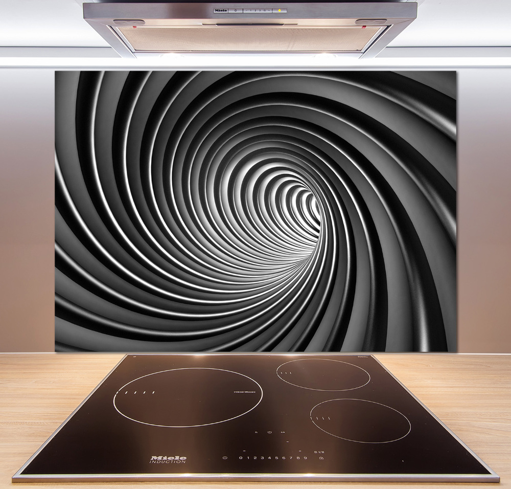 Kitchen splashback Abstraction vortex