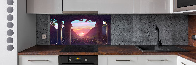 Kitchen splashback East architecture