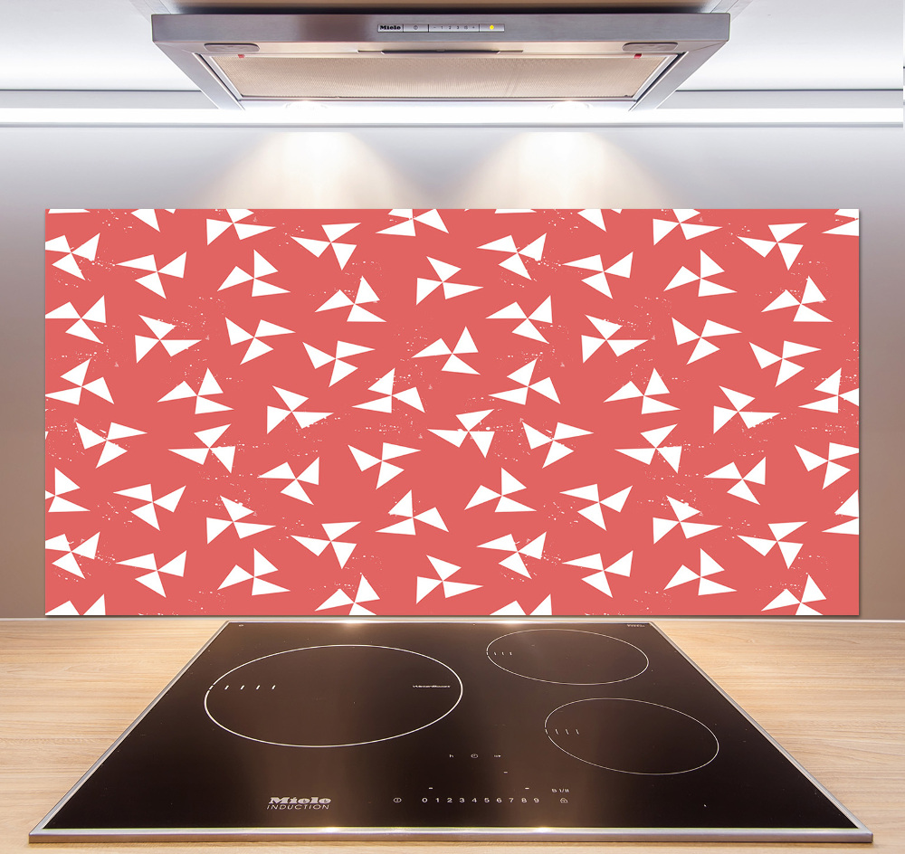 Cooker splashback Geometric background