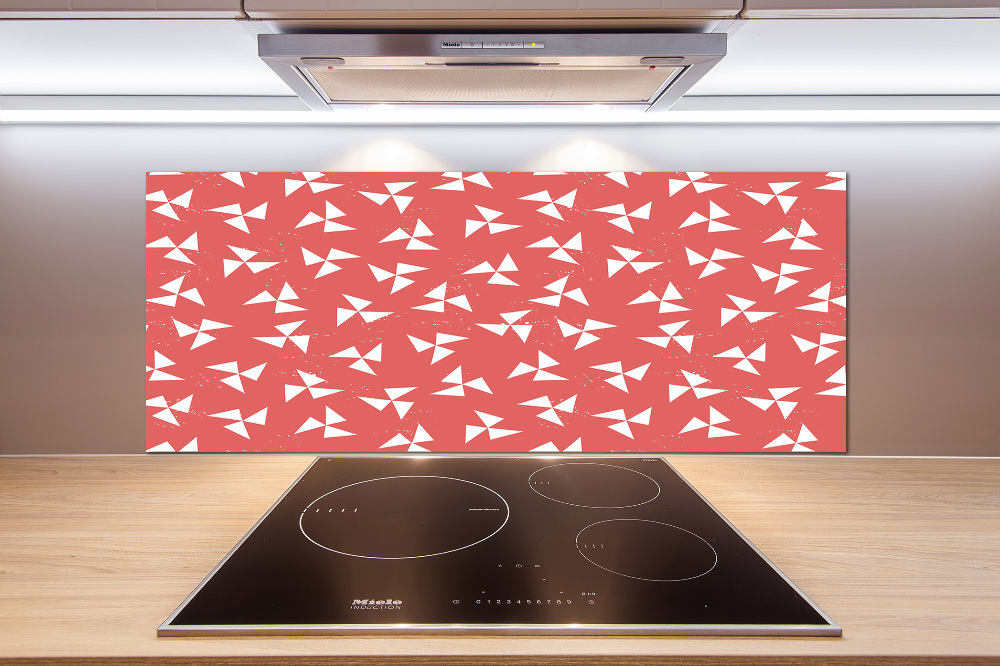 Cooker splashback Geometric background