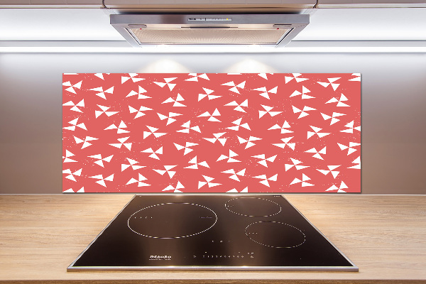 Cooker splashback Geometric background