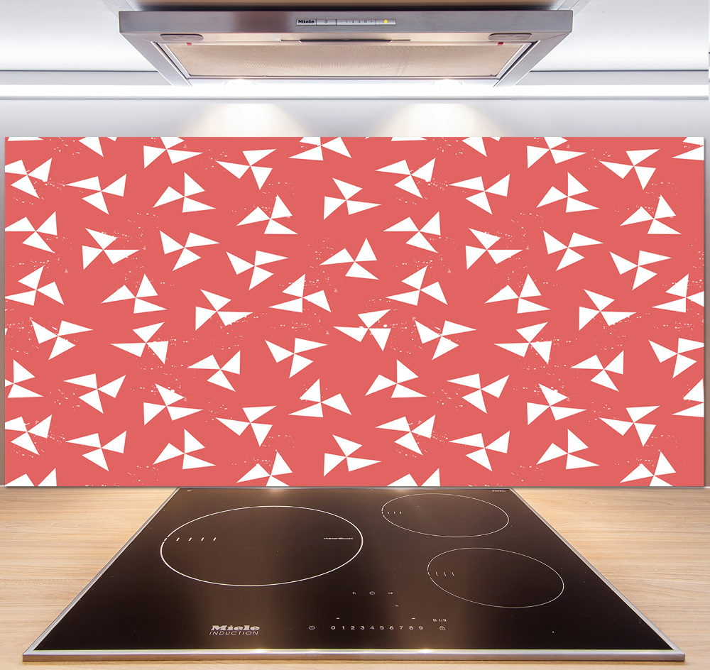 Cooker splashback Geometric background