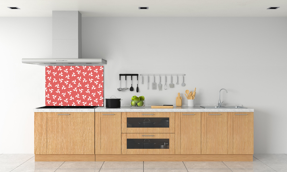 Cooker splashback Geometric background