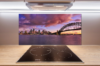 Cooker splashback Bridge in Sidney