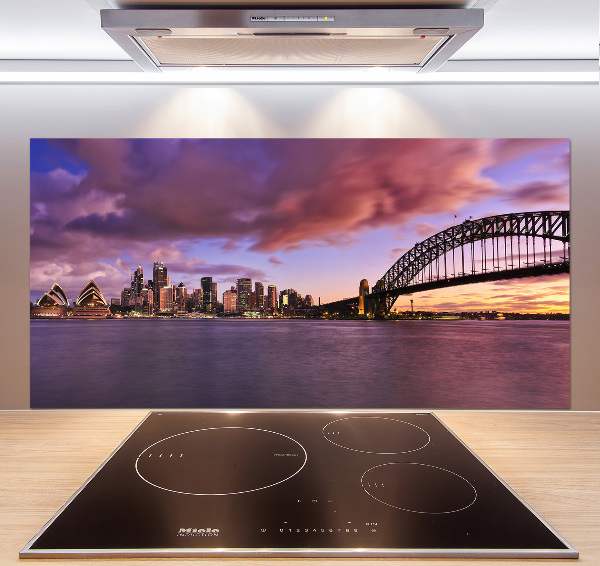 Cooker splashback Bridge in Sidney