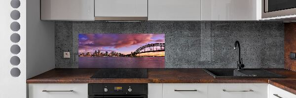 Cooker splashback Bridge in Sidney