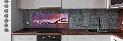 Cooker splashback Bridge in Sidney