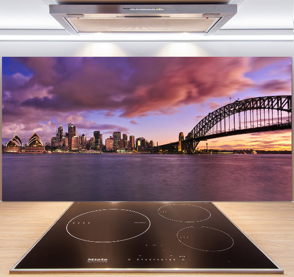 Cooker splashback Bridge in Sidney