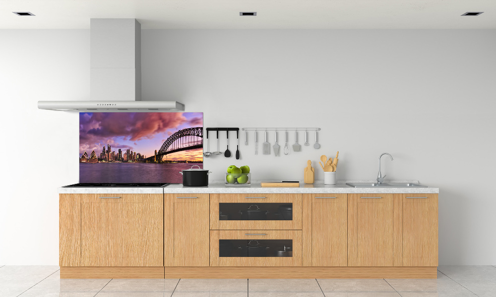 Cooker splashback Bridge in Sidney