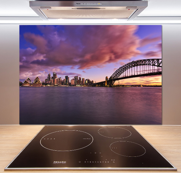 Cooker splashback Bridge in Sidney