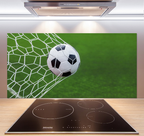 Cooker splashback Ball in the goal