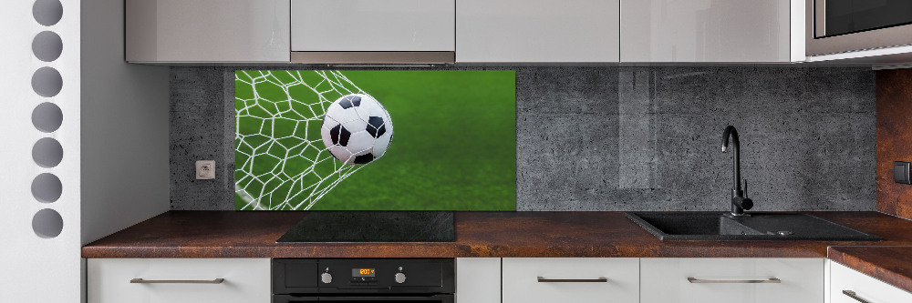 Cooker splashback Ball in the goal