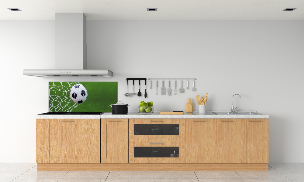 Cooker splashback Ball in the goal