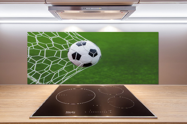 Cooker splashback Ball in the goal