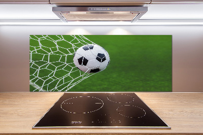 Cooker splashback Ball in the goal