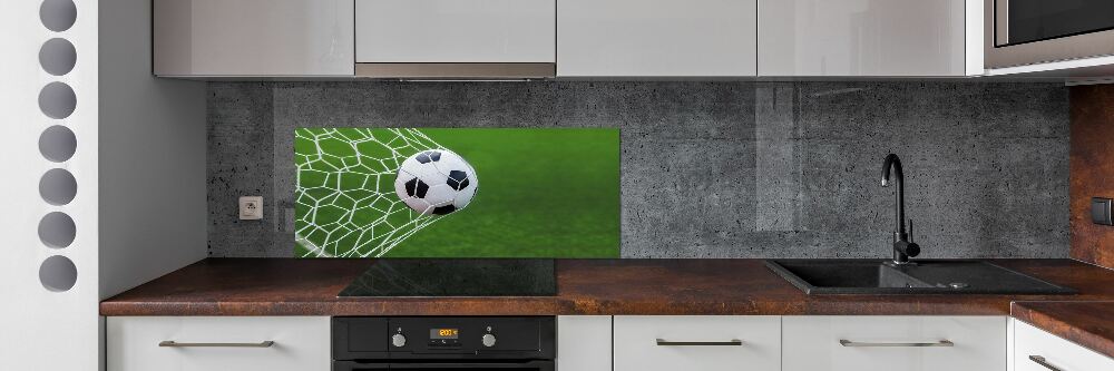 Cooker splashback Ball in the goal