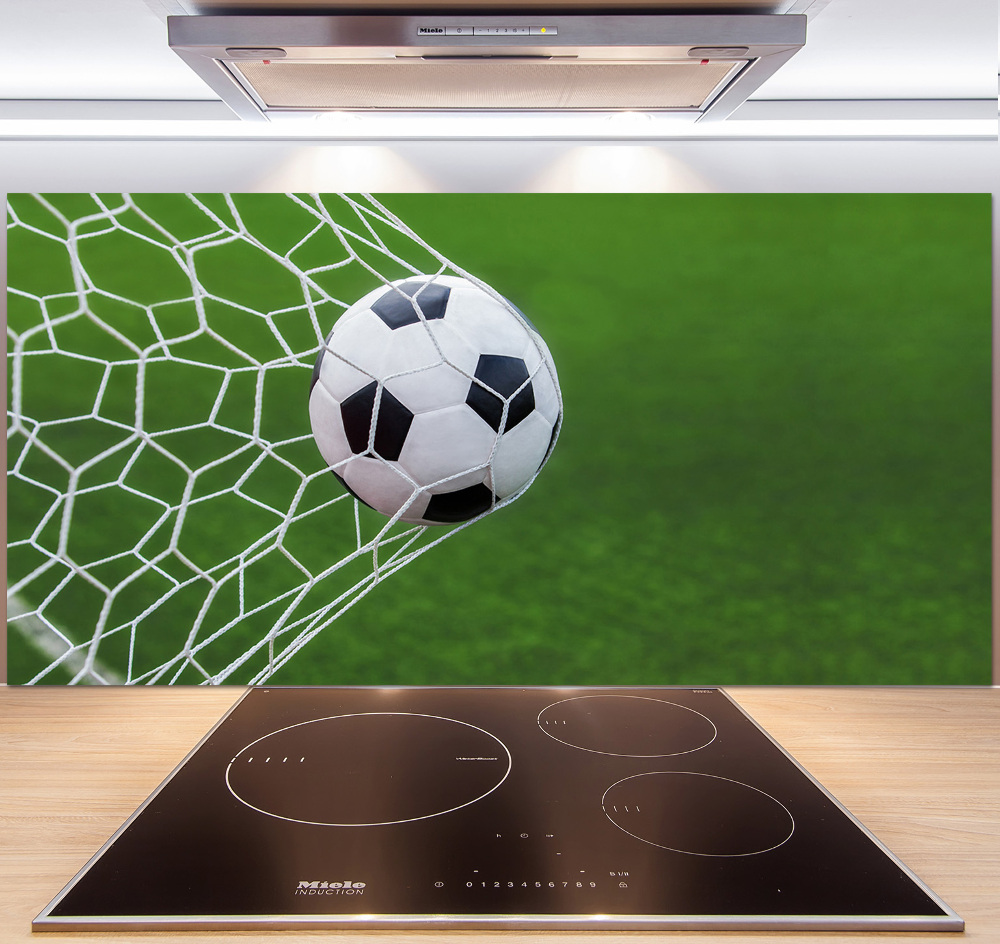 Cooker splashback Ball in the goal