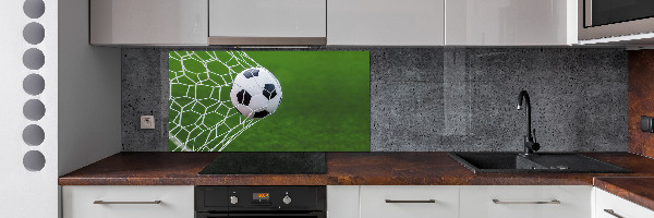 Cooker splashback Ball in the goal