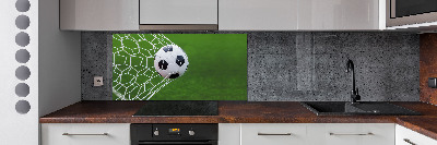 Cooker splashback Ball in the goal