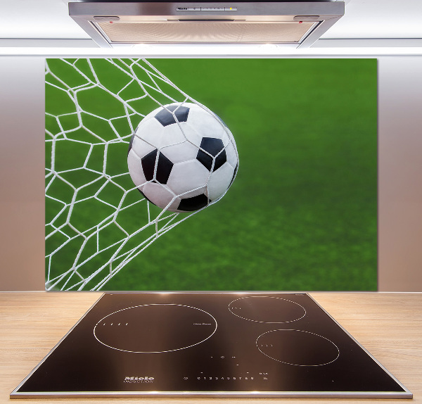 Cooker splashback Ball in the goal