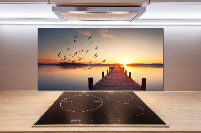 Kitchen wall panels Sunset