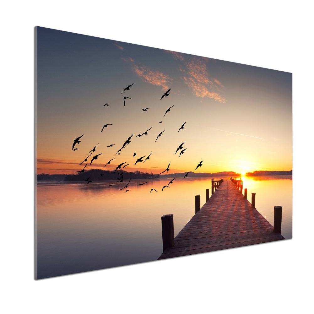 Kitchen wall panels Sunset