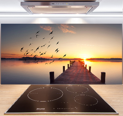 Kitchen wall panels Sunset