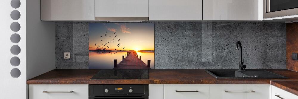 Kitchen wall panels Sunset