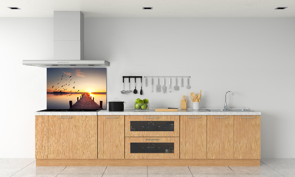 Kitchen wall panels Sunset