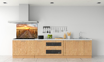 Kitchen splashback Wheat field