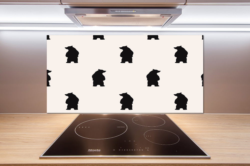 Kitchen splashback Bears