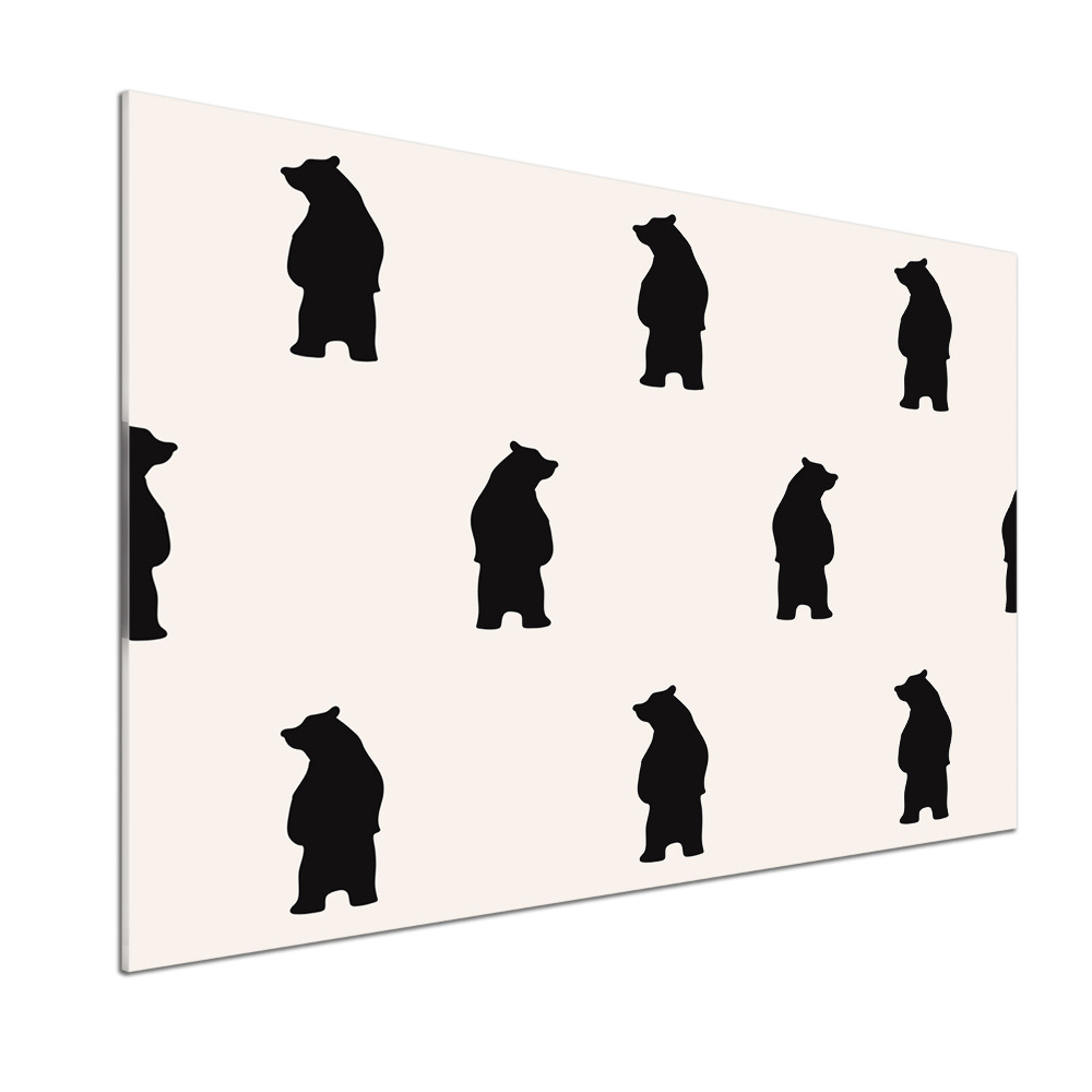 Kitchen splashback Bears