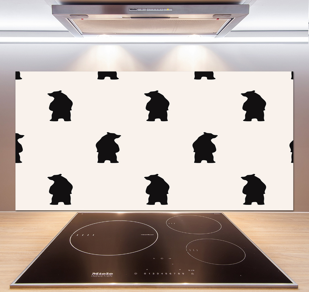 Kitchen splashback Bears