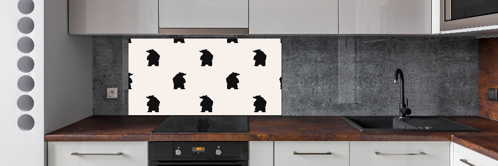 Kitchen splashback Bears