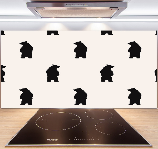 Kitchen splashback Bears