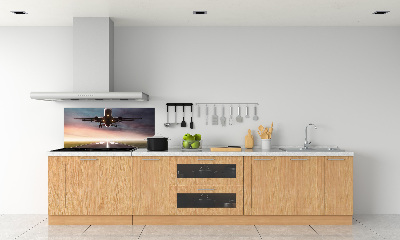 Cooker splashback Starting plane