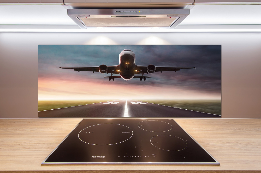 Cooker splashback Starting plane