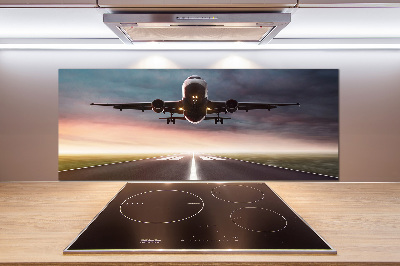 Cooker splashback Starting plane