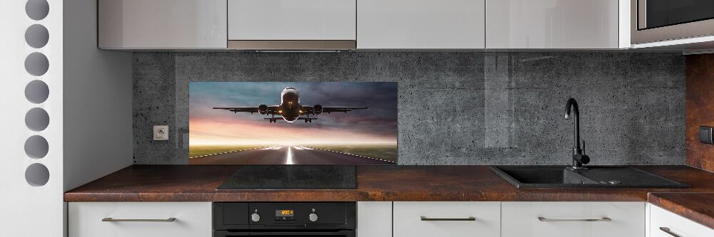 Cooker splashback Starting plane