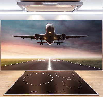 Cooker splashback Starting plane