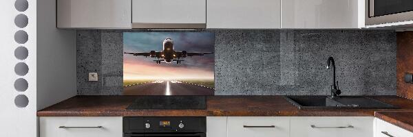 Cooker splashback Starting plane