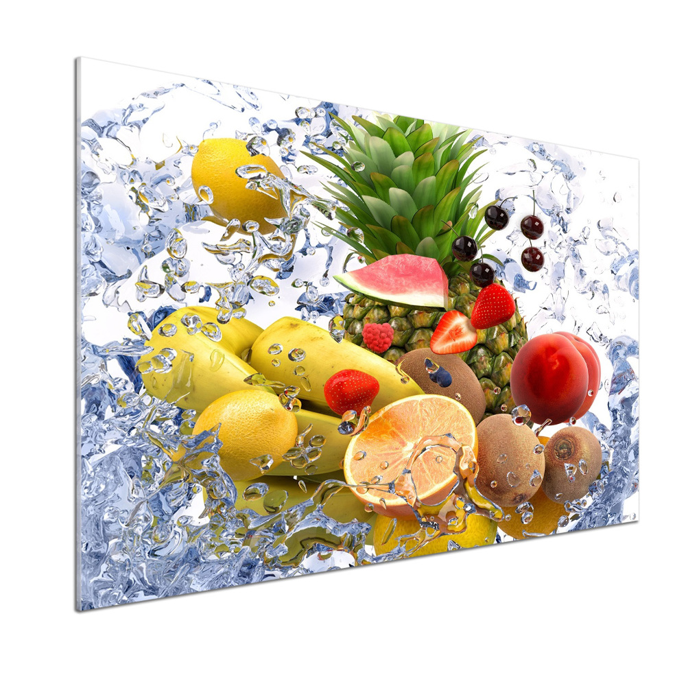 Cooker splashback Fruit and water