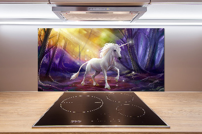 Kitchen splashback Unicorn