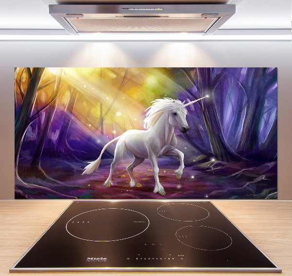 Kitchen splashback Unicorn